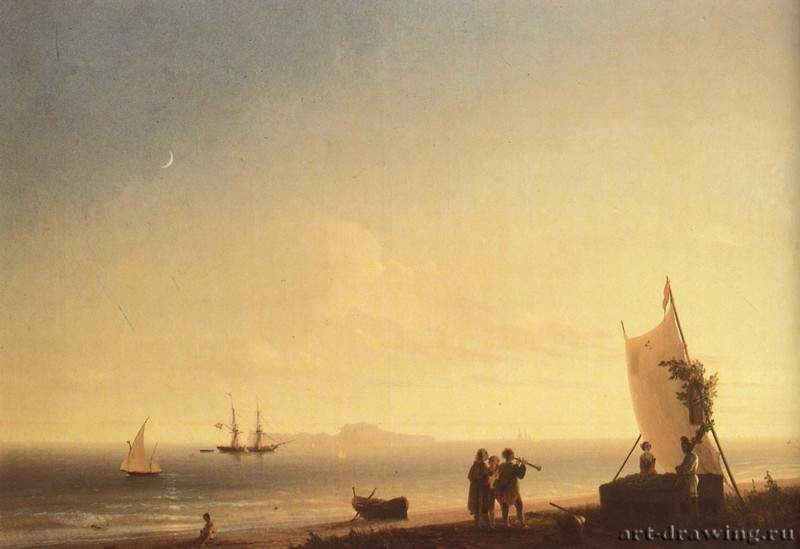 Вид на Капри. 1845 - View of Capri. 1845
39,5 х 86,5 смХолст, маслоРомантизм, реализмРоссияКиев. Киевский государственный музей русского искусства